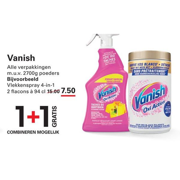 Vanish Oxi Action
