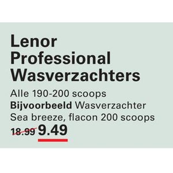 Lenor Professional Wasverzachters