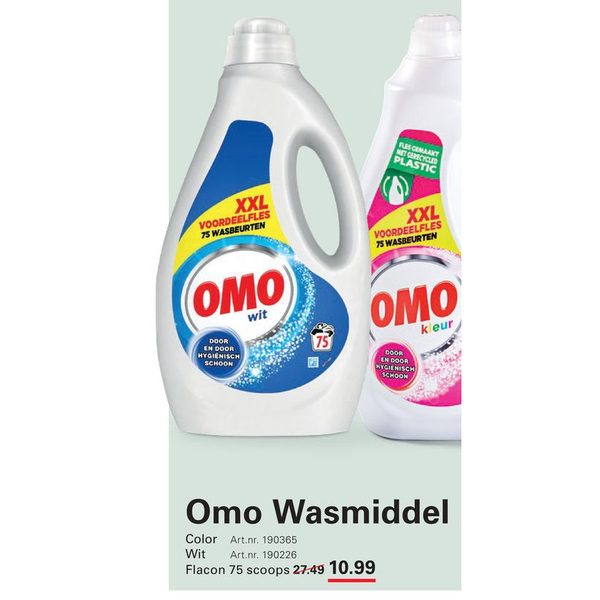 Omo Wasmiddel Vloeibaar
