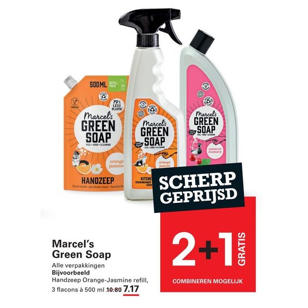 Marcel's Green Soap Handzeep / Keukenreiniger