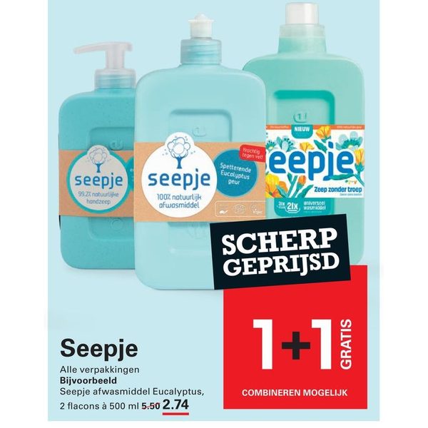 Seepje Afwasmiddel / Handzeep