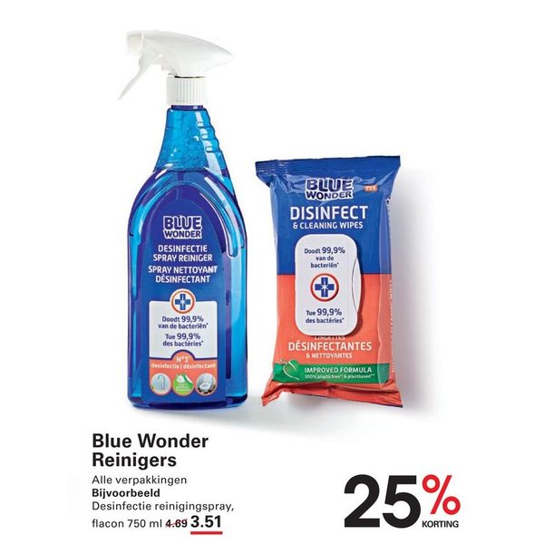 Blue Wonder Reinigers