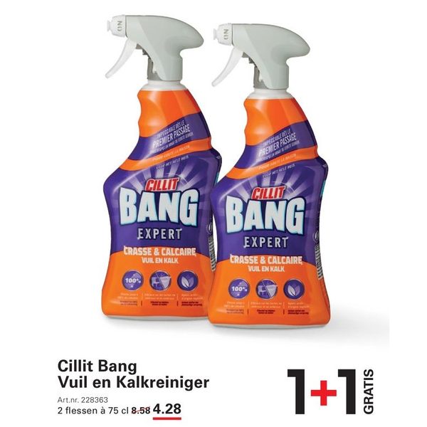 Cillit Bang Vuil en Kalkreiniger