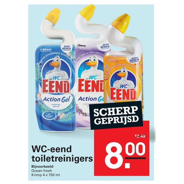 WC-eend toiletreinigers