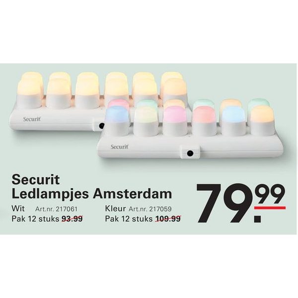 Securit Ledlampjes Amsterdam