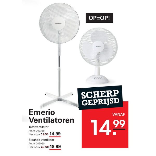 Emerio Ventilatoren