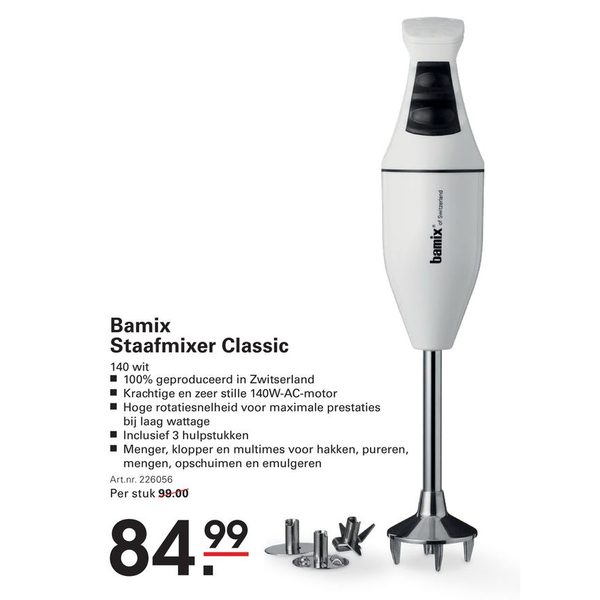 Bamix Staafmixer Classic