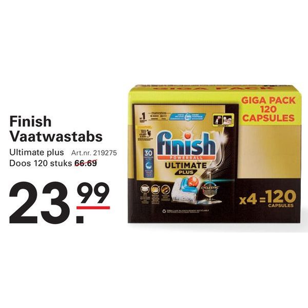 Ultimate Plus Vaatwastabs