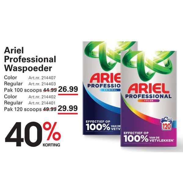 Ariel Professional Waspoeder