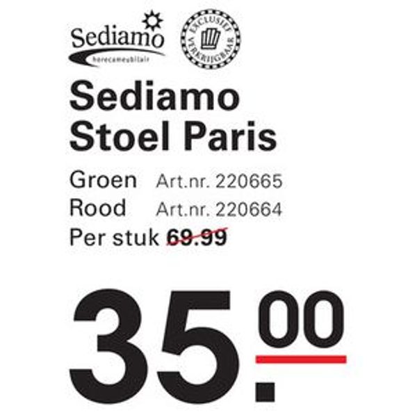 Sediamo Stoel Paris