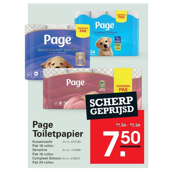 Page Toiletpapier