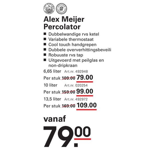 Alex Meijer Percolator