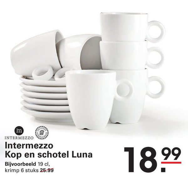 Intermezzo Kop en schotel Luna