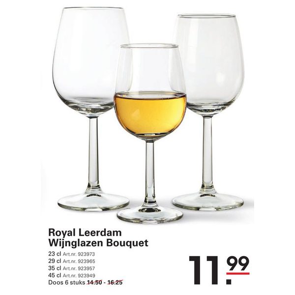 Royal Leerdam Wijnglazen Bouquet