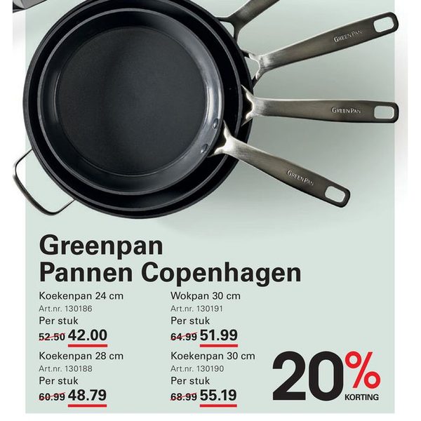 Greenpan Pannen Copenhagen