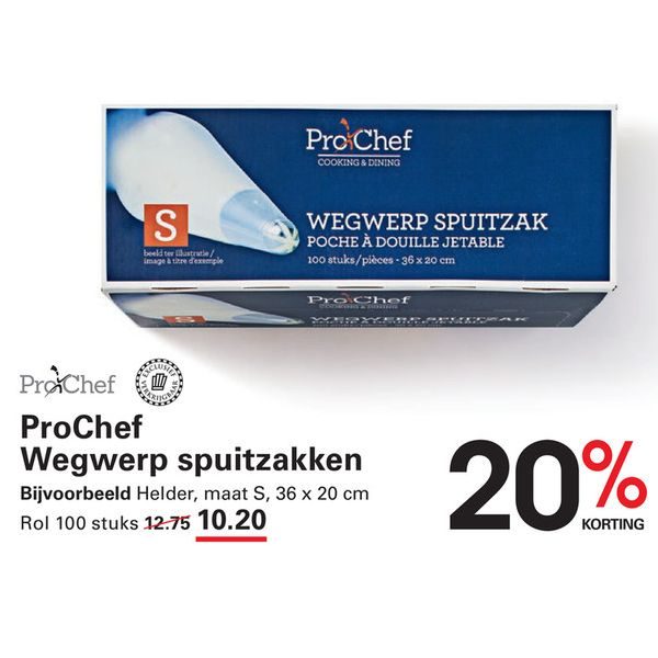ProChef Wegwerp spuitzakken