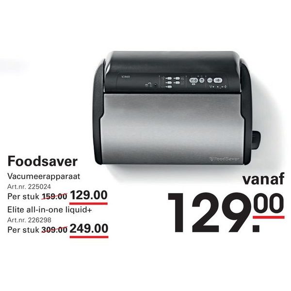 Foodsaver Vacumeerapparaat