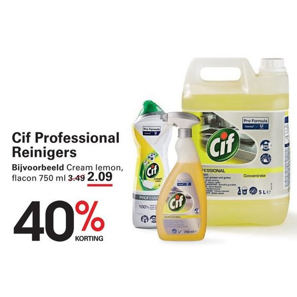 Cif Professional Reinigers