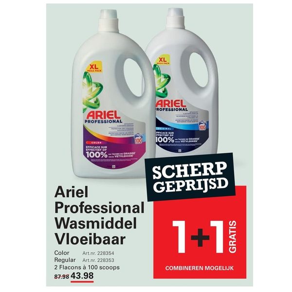 Ariel Professional Wasmiddel Vloeibaar
