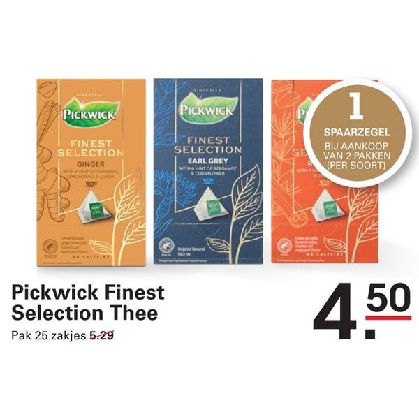 Pickwick Finest Selection Thee