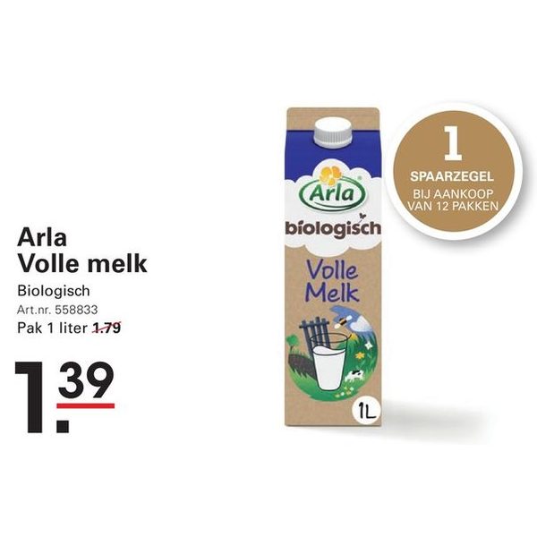 Arla Volle melk
