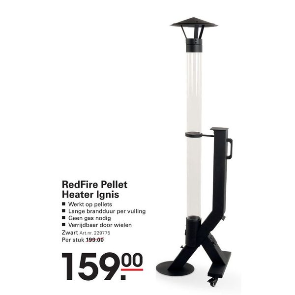 RedFire Pellet Heater Ignis