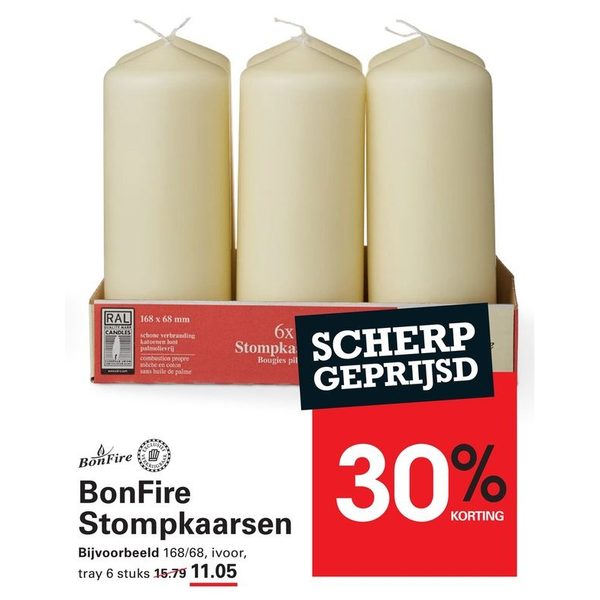 BonFire Stompkaarsen