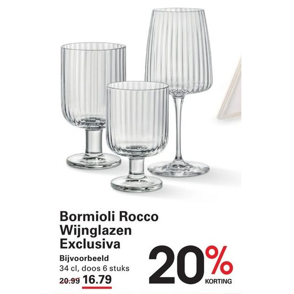 Bormioli Rocco Wijnglazen Exclusiva