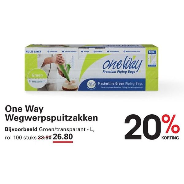 One Way Wegwerpspuitzaken