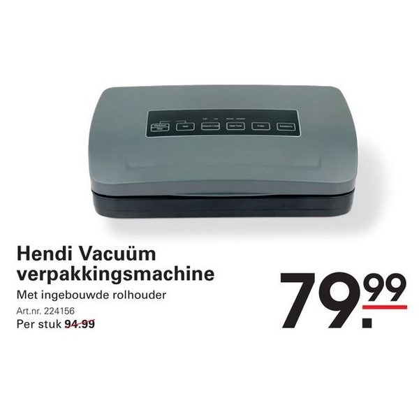 Hendi Vacuüm verpakkingsmachine