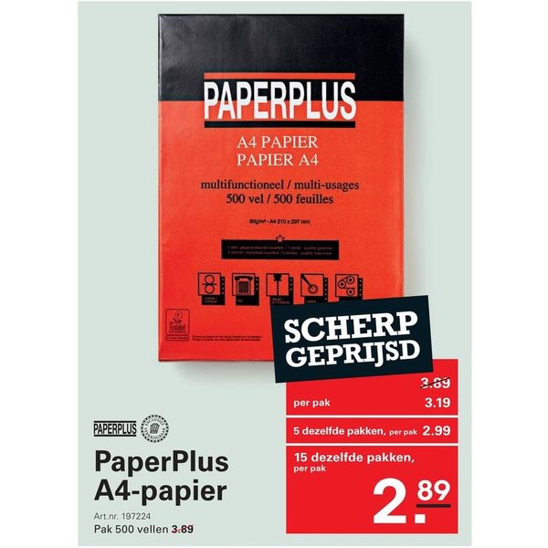 PaperPlus A4-papier
