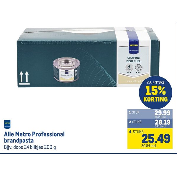 Metro Professional brandpasta