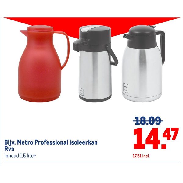 Metro Professional isoleerkan