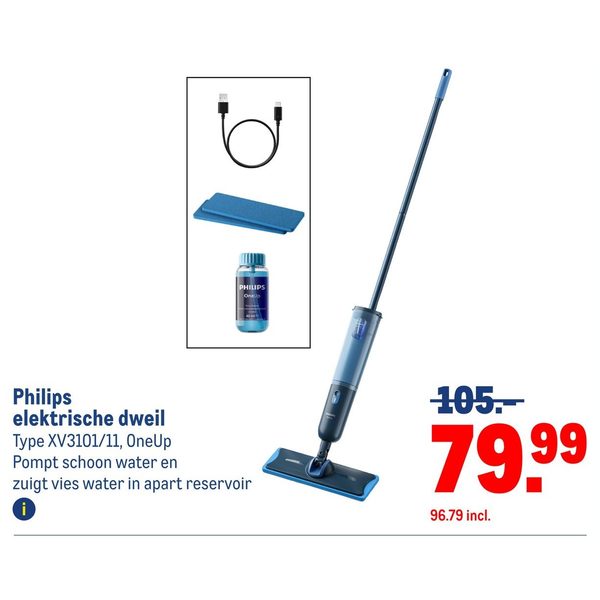 Philips elektrische dweil