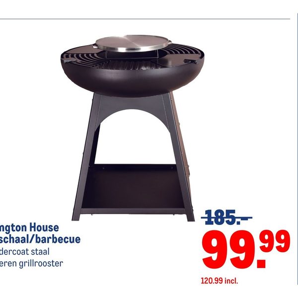 Tarrington House vuurschaal/barbecue