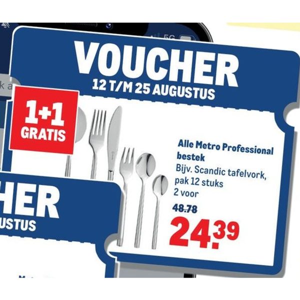 Metro Professional bestek
