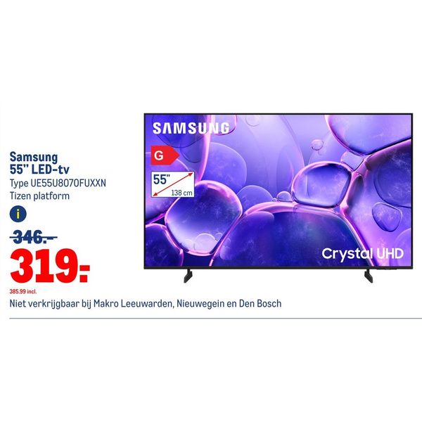 Samsung 55" LED-tv