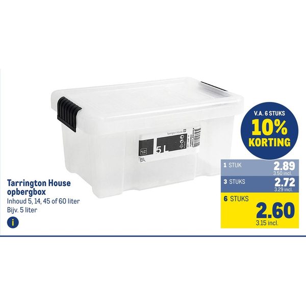 Tarrington House opbergbox