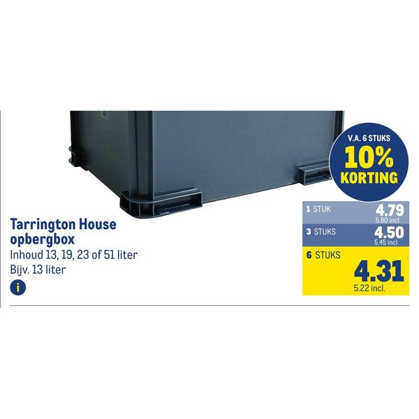 Tarrington House opbergbox