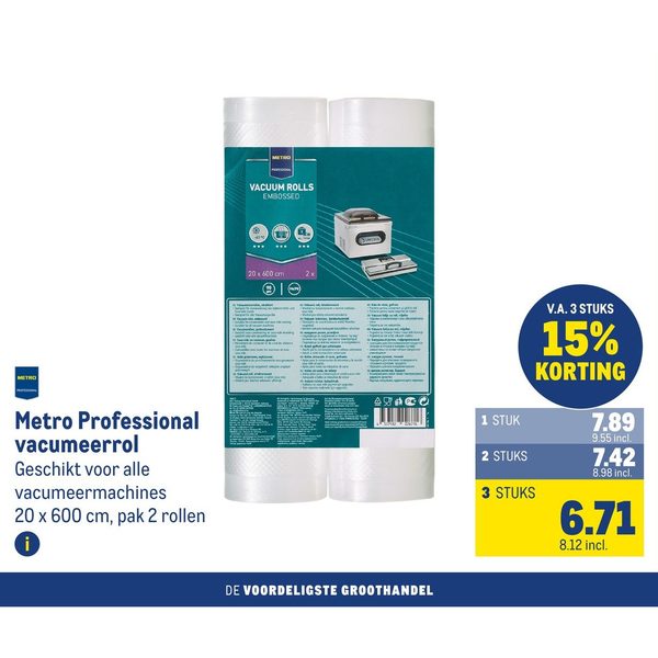 Metro Professional vacumeerrol