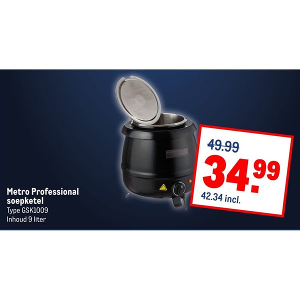 Metro Professional soepketel