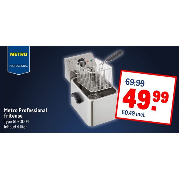 Metro Professional friteuse