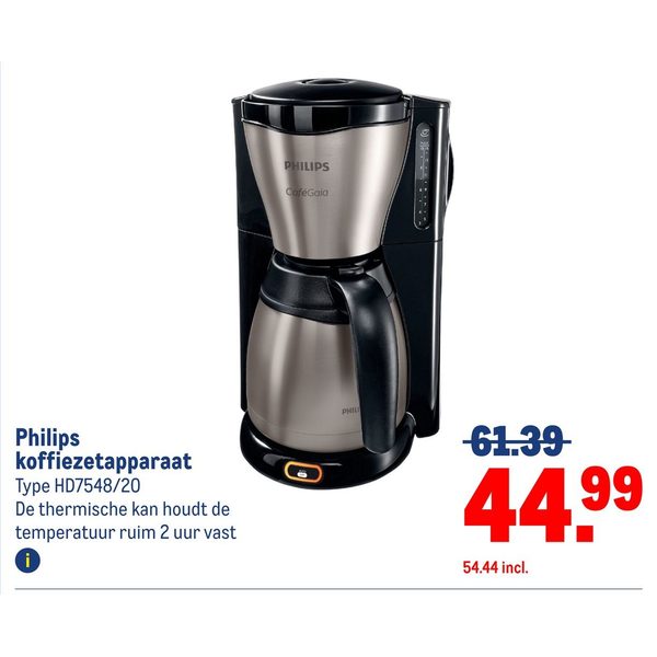 koffiezetapparaat CaféGaia