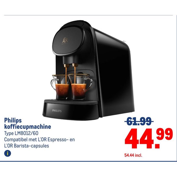 Philips koffiecupmachine Type LM8012/60