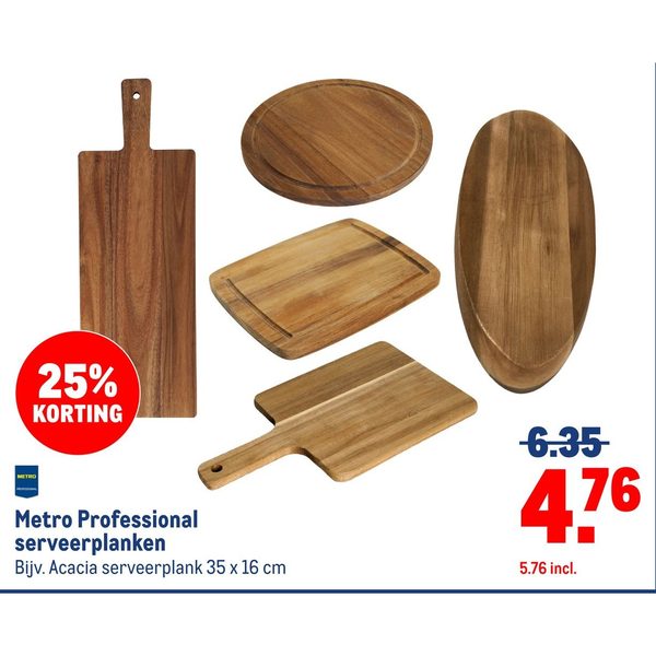 Metro Professional serveerplanken