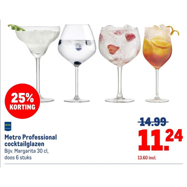 Metro Professional cocktailglazen
