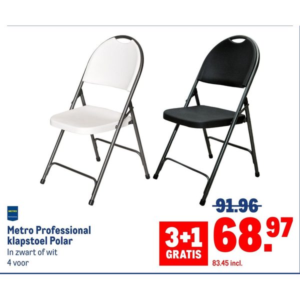 Metro Professional klapstoel Polar