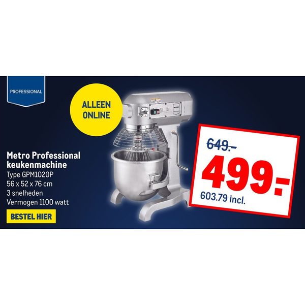 Metro Professional keukenmachine