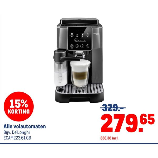 volautomaat koffiemachine