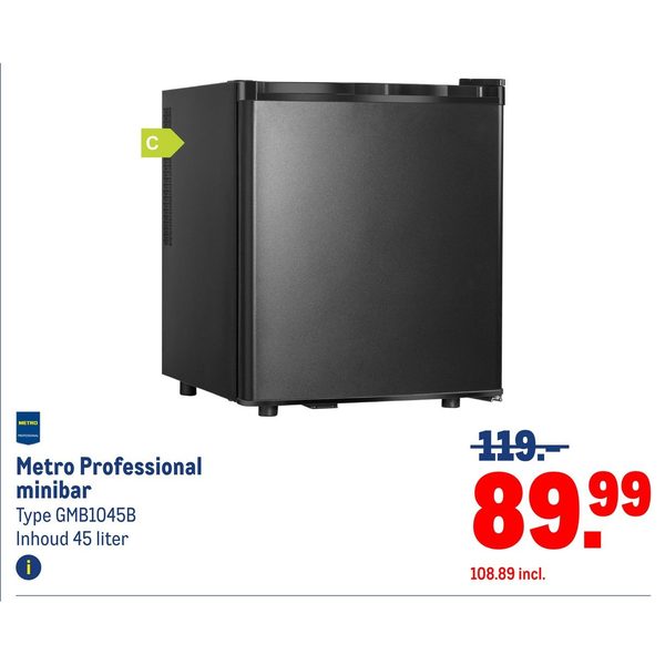 Metro Professional minibar